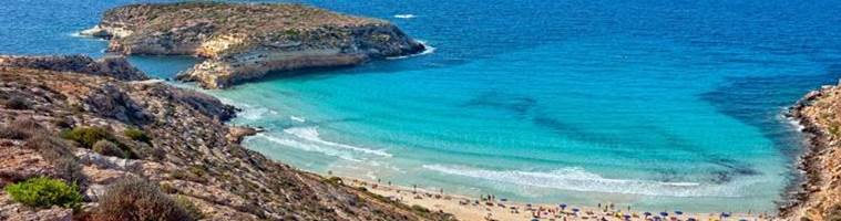 Isola dei conigli lampedusa