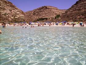 Isola dei conigli Lampedusa