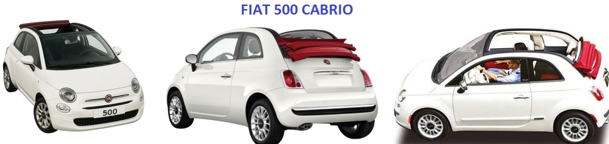 Noleggio Auto Fiat 500 Cabrio Lampedusa